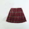 Plaid children's girl's skirt, pleated skirt, suit, children's clothing, Korean style, suitable for teen