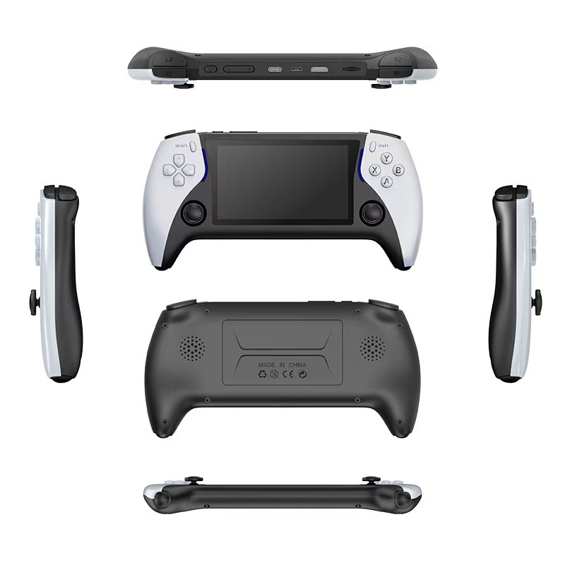 Nuevo producto transfronterizo de comercio exterior PROJECTX consola de juegos portátil soporta PS1 salida de alta definición de arcade doble juego
