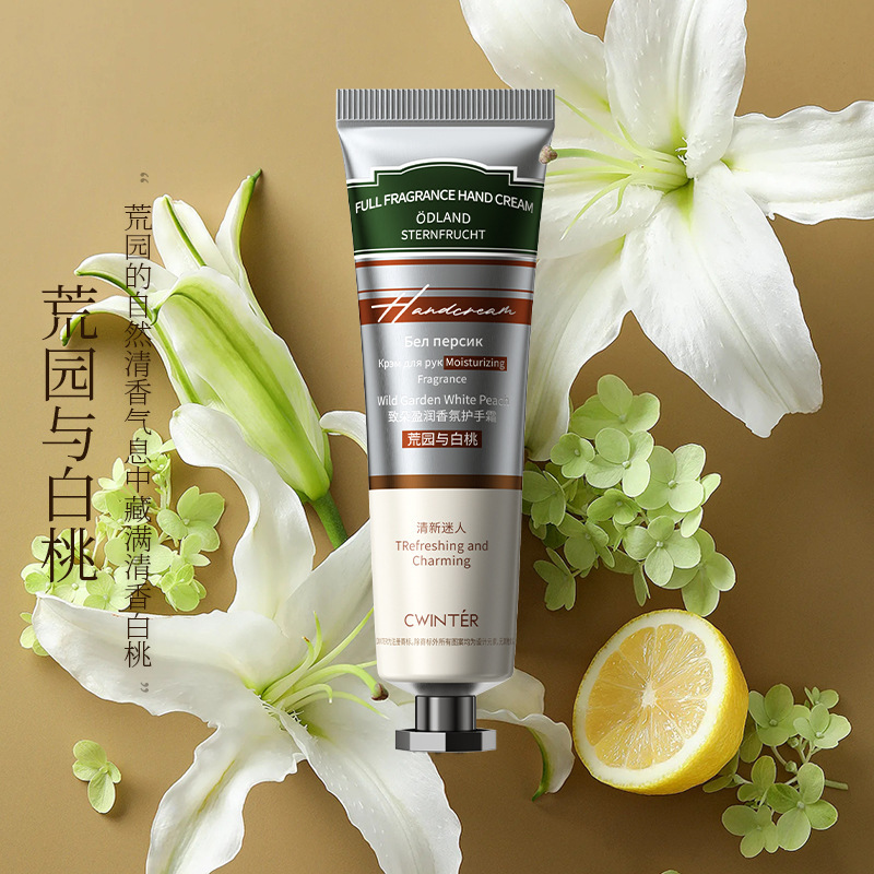 ZhiDuoZhao fragancia crema de manos elástica suave brillante productos de cuidado de la piel delicada crema de manos elástica fábrica al por mayor