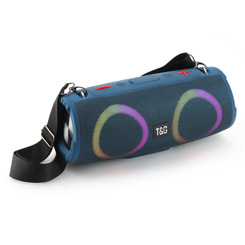Transfronterizo TG676 altavoces Bluetooth al aire libre 30W batería de alto volumen subwoofer correa de tarjeta de audio Bluetooth inalámbrico