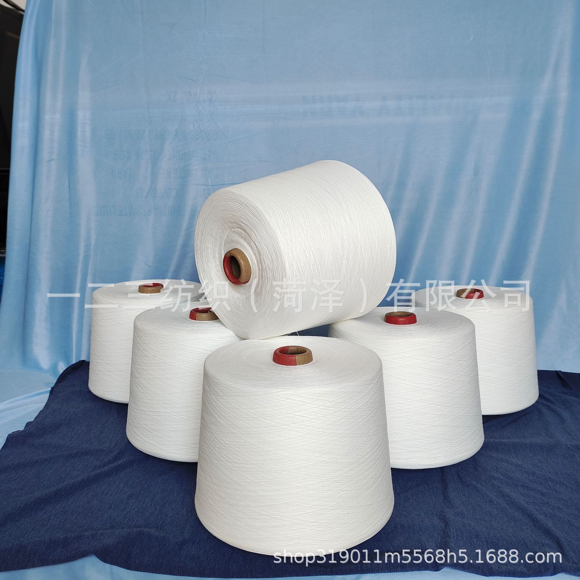 漂白亚麻涤纶  漂白亚麻纱  常规支数 现货供应 欢迎订购