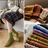 Autumn and winter keep warm The snow Piles of socks Plush thickening Cashmere socks Solid keep warm Socks Cotton socks solar system Medium hose