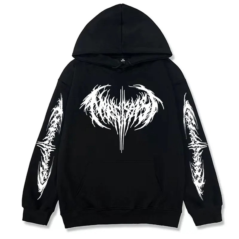 Rapin narcissism Opium Catty Kakanson logo graphic sweater men and…