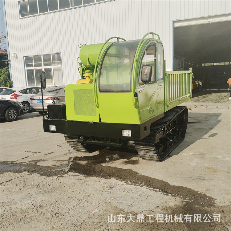 全地形8吨履带运输车 大鼎座驾式履带运输车 田间运输用履带车
