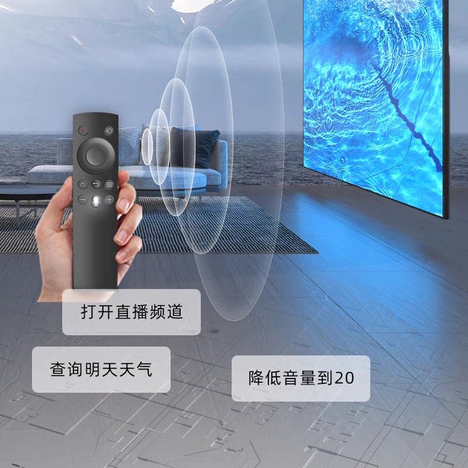 Televisor LCD de 120 pulgadas 55 65 75 85 100 red inteligente WiFi voz doméstica 130