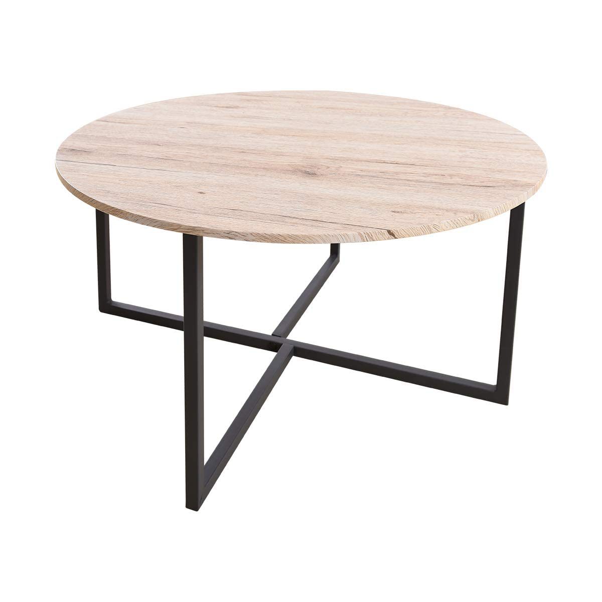 Mesa de té lujosa mesa de sofá de sala de estar alta sensación redonda mesa de café de madera sólida mesa de café de madera