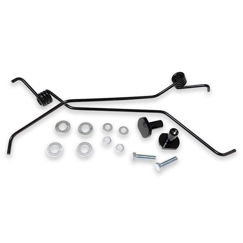 Snowmobile track cooling snow scraper steel wire assembly, torsion spring ice crusher, complete set of installation and modification accessories
