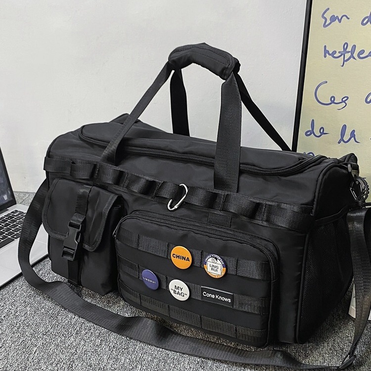 Travel Bag Large Capacity Fitness Bag Women's Sports Training Bag Multi-functional Portable Backpack Short-distance Luggage Storage Bag Travel Bag Large Capacity Fitness Bag Women's Sports Training Bag Multi-functional Portable Backpack Short-distance Luggage Storage Bag