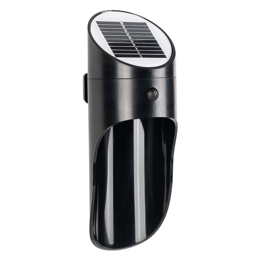Lámpara solar de pared para exteriores, impermeable, con sensor LED, para balcón, pasillo, jardín, con panel solar, súper brillante, con sensor de movimiento.