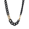 Trend design fashionable accessory, universal resin, necklace, chain, European style