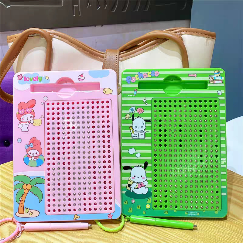 Creative Cartoon Tablet Magnetic Steel Ball Doodle Large Drawing Board Keychain Pendant Educational Stress-Relief Small Toy Wholesale Creative Cartoon Tablet Magnetic Steel Ball Doodle Large Drawing Board Keychain Pendant Educational Stress-Relief Small Toy Wholesale