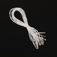 厂家定制白线穿插式吊粒服饰鞋帽固定挂件吊牌辅料箱包手工配件