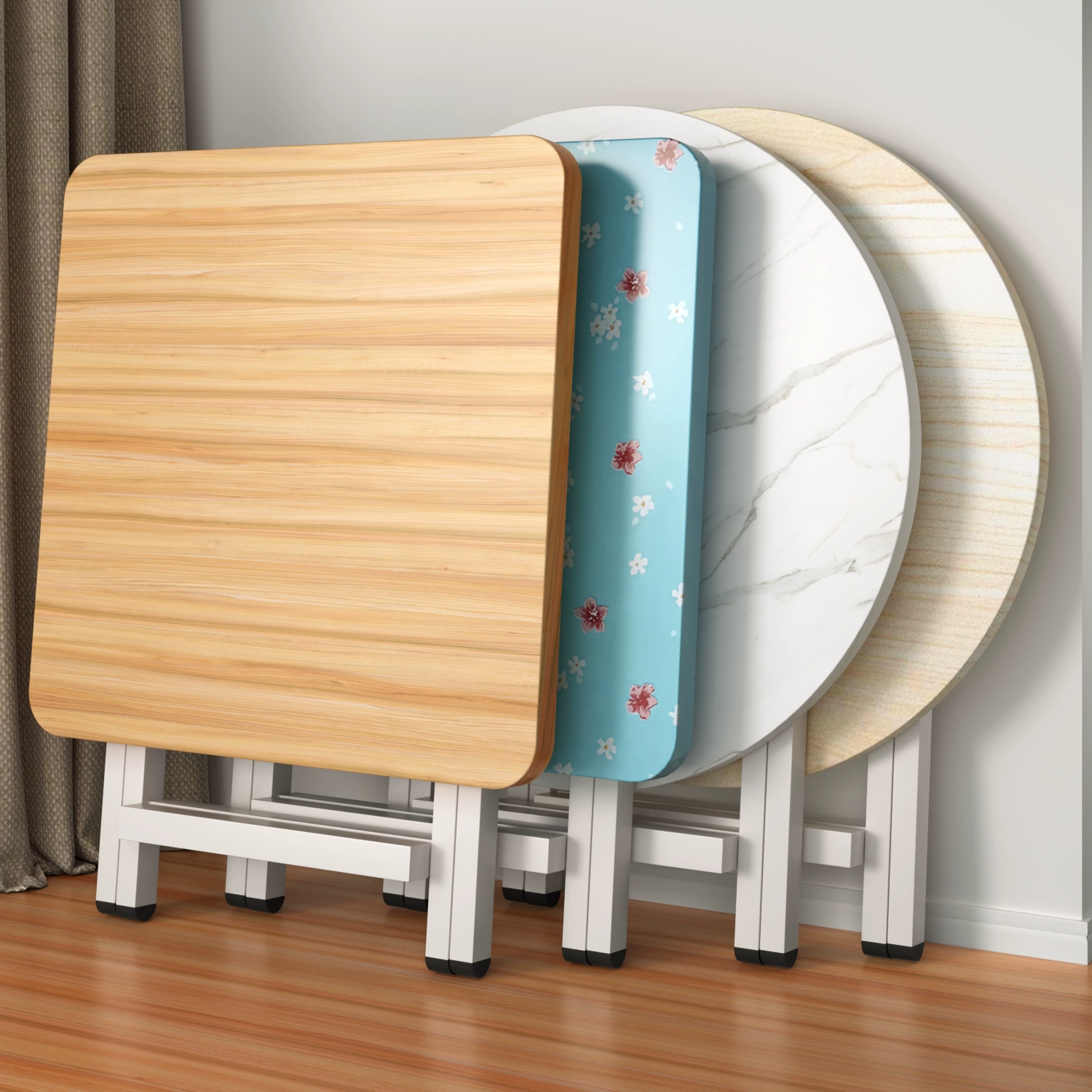 Ночной рынок, небольшой стол, складной стол, обеденный стол, простой круглый стол, аренда дома, уличный портативный стол, обеденный квадратный стол