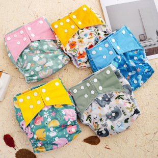 Happyflute�냺����ѝ��ˮ����©��ϴ��ѝcloth diaper����
