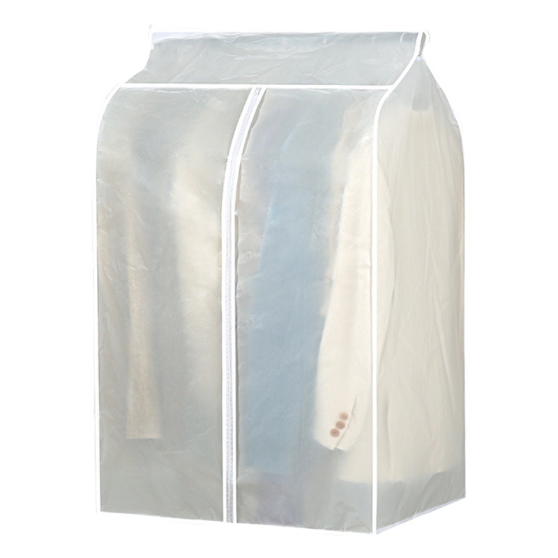 Ropa cubierta de polvo hogar ropa lavable transparente bolsa colgante armario a prueba de polvo capa a prueba de humedad cubierta de polvo bolsa de traje