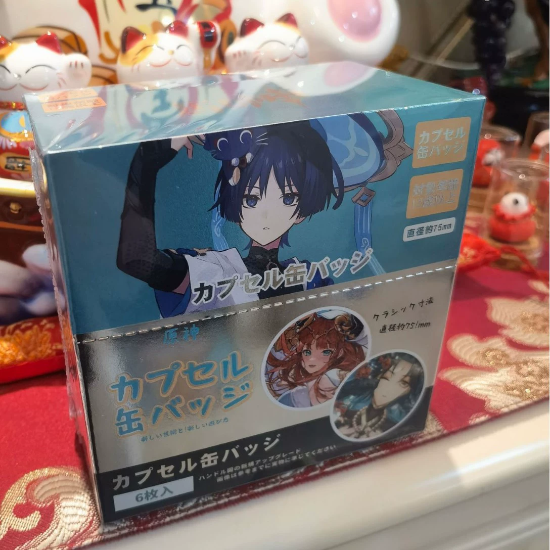 Anime Blind Box Figure, 7.5 cm, Random Character Collectible (Multiple Patterns)