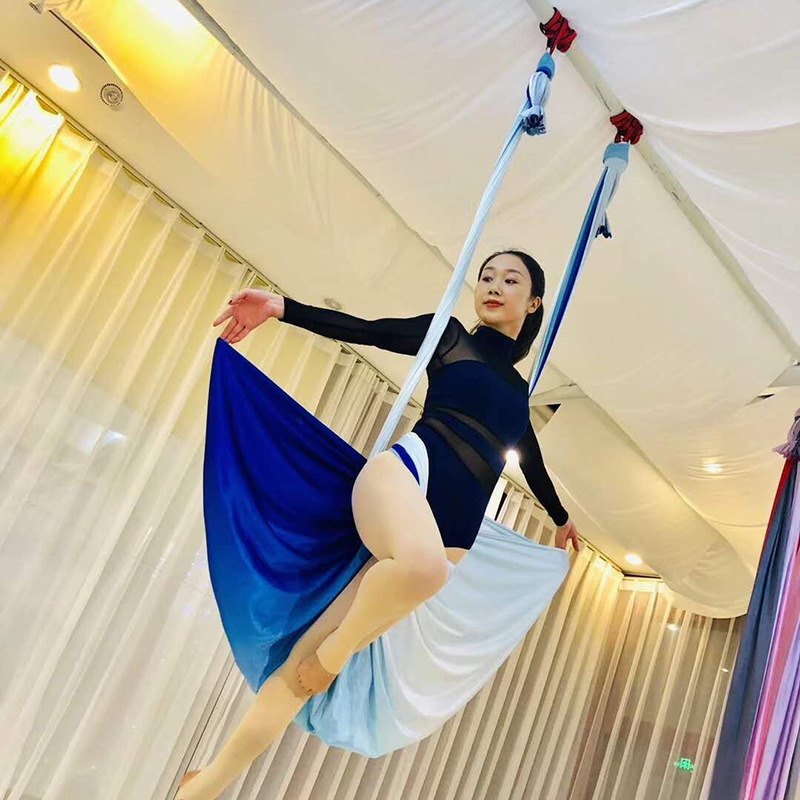 空中瑜伽吊繩反重力空中瑜伽吊床家用瑜伽館專用固定盤配件微彈力