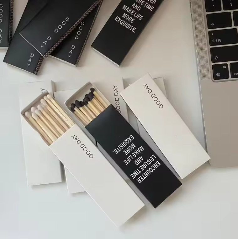 Ins Candles Can Be Used with Long Matches, Vintage High-End Scented Candles, Long Matchsticks, Cigar Baking Matchboxes Ins Candles Can Be Used with Long Matches, Vintage High-End Scented Candles, Long Matchsticks, Cigar Baking Matchboxes