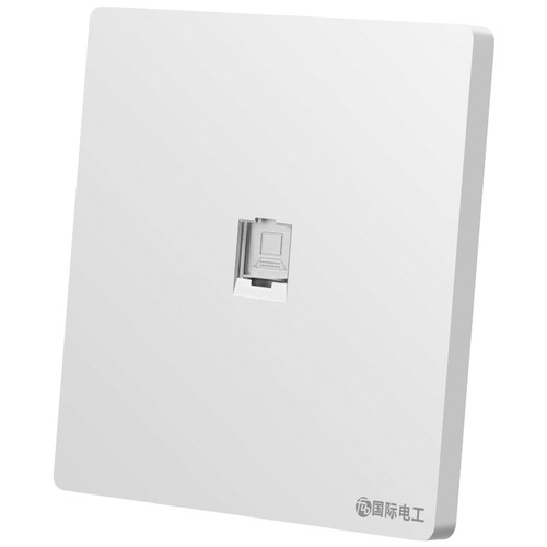 Type 86 concealed Gigabit network socket CAT6 broadband information panel Category 6 network cable socket Category 6 computer socket