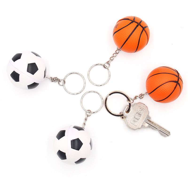 Factory Customized Basketball Shape Floating Life Buoy Keychain Pendant Foam PU Floating Keychain Without logo Factory Customized Basketball Shape Floating Life Buoy Keychain Pendant Foam PU Floating Keychain Without logo