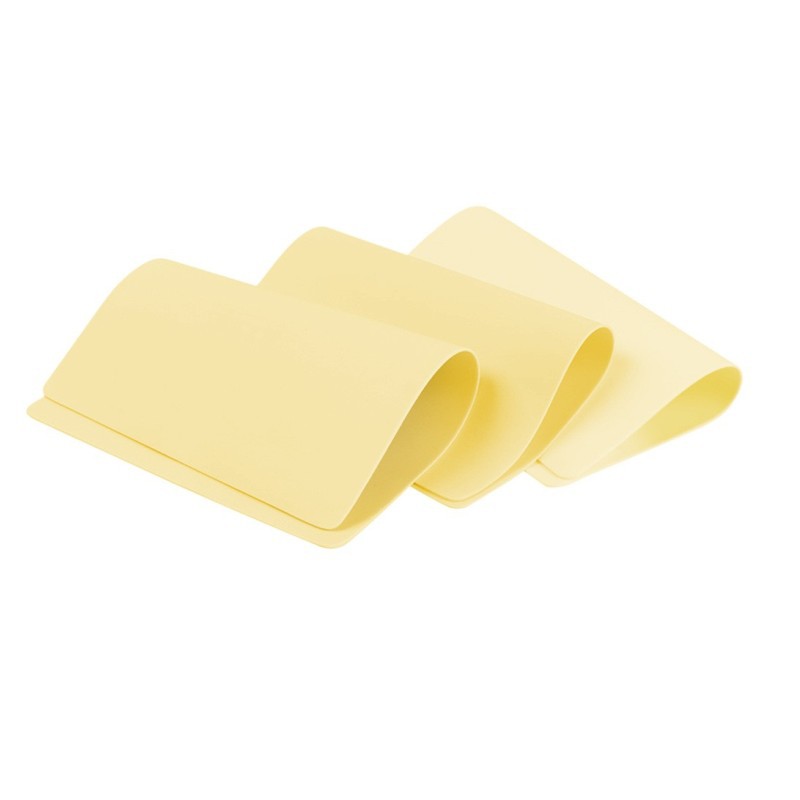 Tatuaje de silicona ejercicio de piel A4 semipermanente bordado tatuaje de doble cara piel en blanco de silicona engrosada piel amarilla