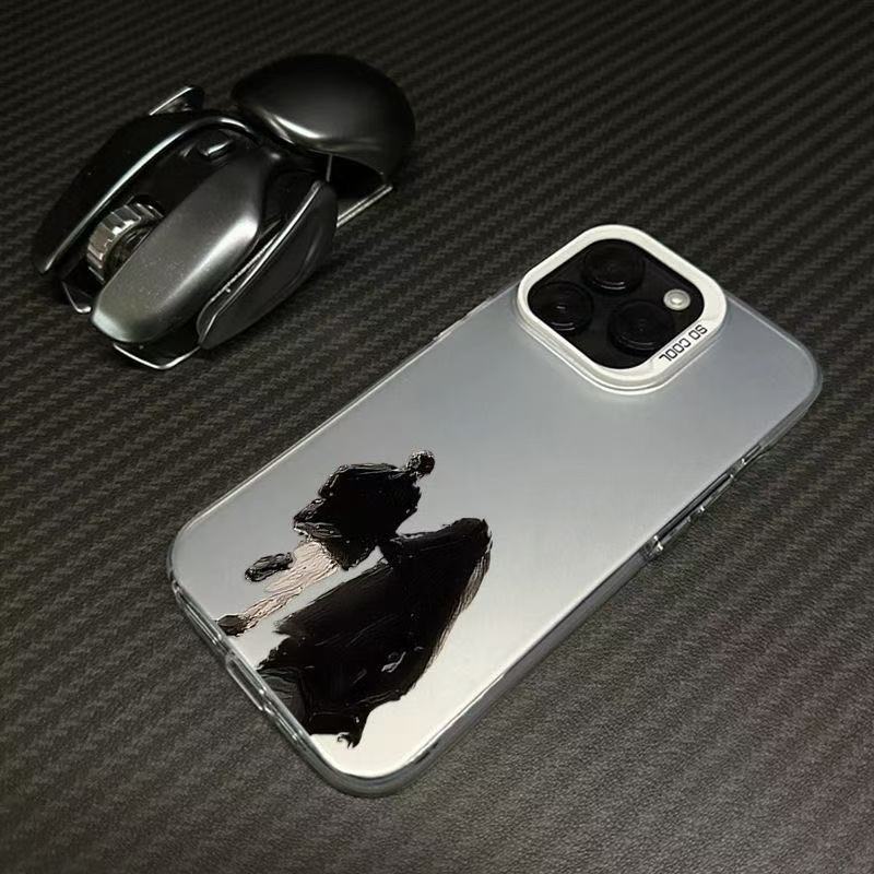Pareja nueva aplicación iphone16 funda para teléfono móvil Apple 15promax/14 art 13pro12 Europa y América 11xr
