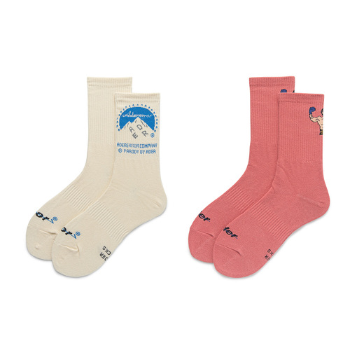 Cotton Spirit Snow Mountain Strongman Cotton Mid-Calf Streetwear Couple's Skateboard Fashion Socks Instagram
