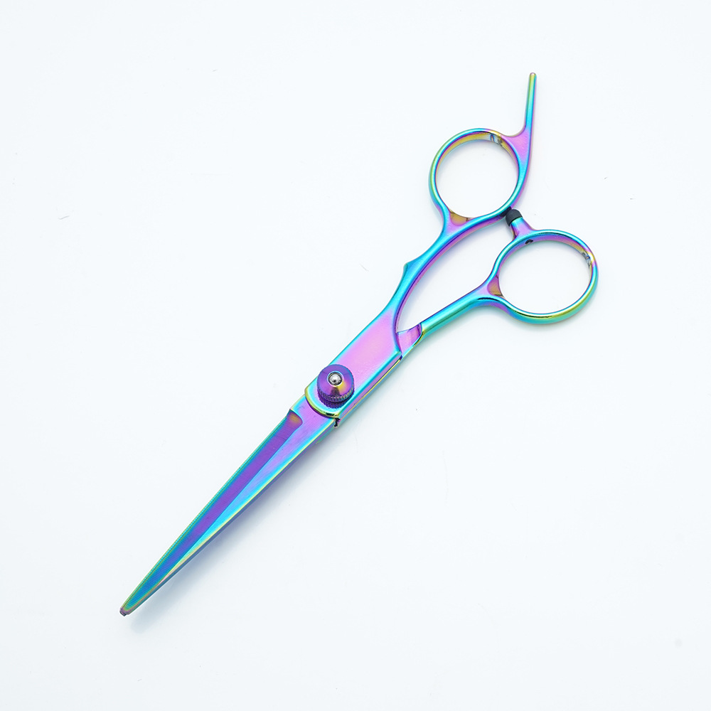 Fabricante al por mayor tijeras de corte de cabello transfronterizo Amazon negro dorado plano tijeras de dientes con flequillo fino tijeras divididas juego de tijeras de cabello