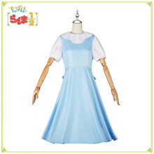 乱马二分之一少女小茜动漫角色装扮cos天道茜蓝色连衣裙cosplay服