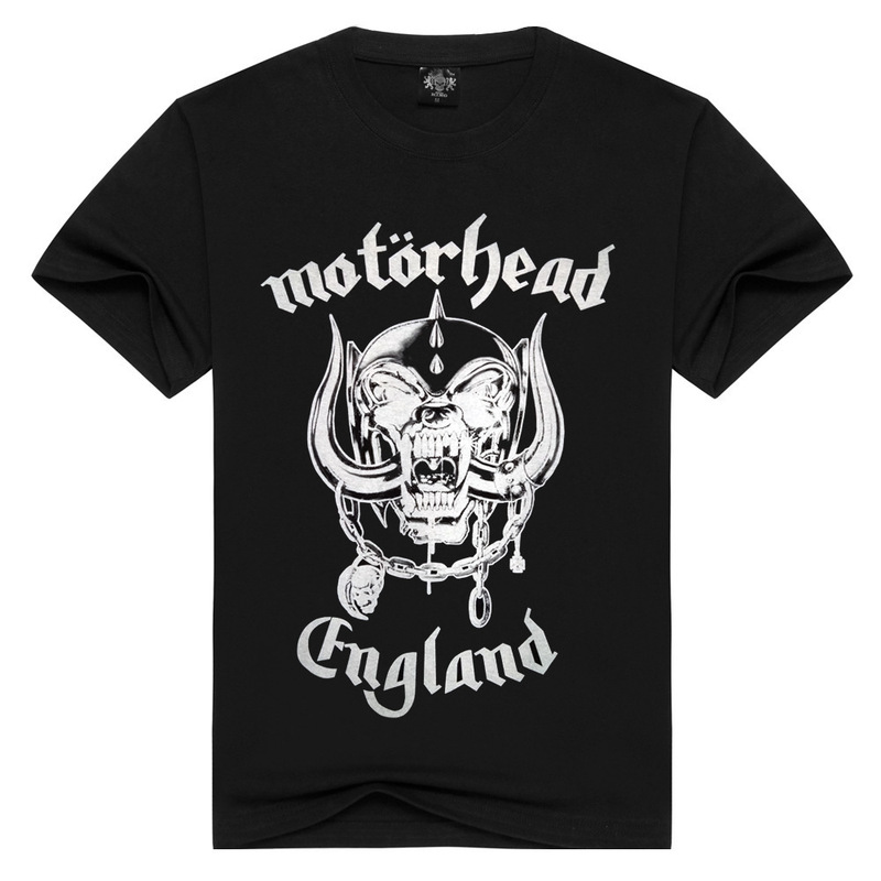 Foreign Trade Men's Clothing Motorhead Motorcycle Band Rock Stylish Fashion Short-Sleeved T-Shirt Summer Printed 3Dt Shirt