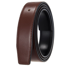 3.1CM 针扣皮带身 进口硅胶牛皮腰带 冲孔皮带 LY31-3937