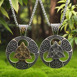 Foreign Trade Explosions European and American Nordic Viking Pendant for Men and Women Retro Viking Necklace Joker Accessories Couple Jewelry