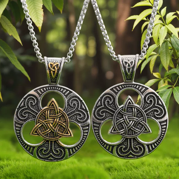 Foreign Trade Explosions European and American Nordic Viking Pendant for Men and Women Retro Viking Necklace Joker Accessories Couple Jewelry