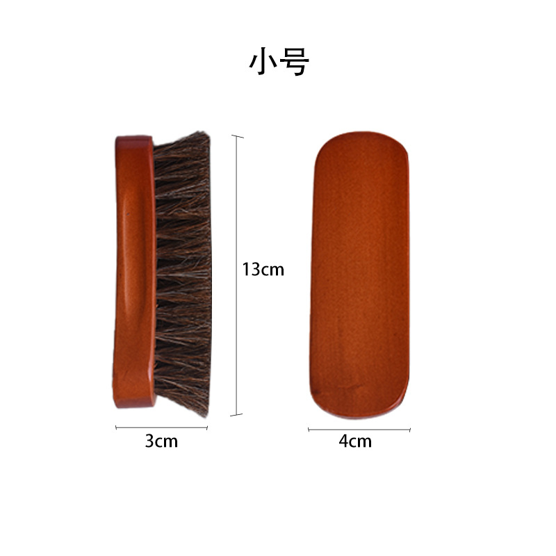 Nuevo interior transfronterizo limpio caballo cepillo de tela para automóvil cepillo de limpieza de techo de piel de asiento herramienta de cepillo de limpieza de pelo largo