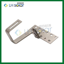 绿合起源太阳能板支架固定件热镀锌挂钩双向可调节光伏配件