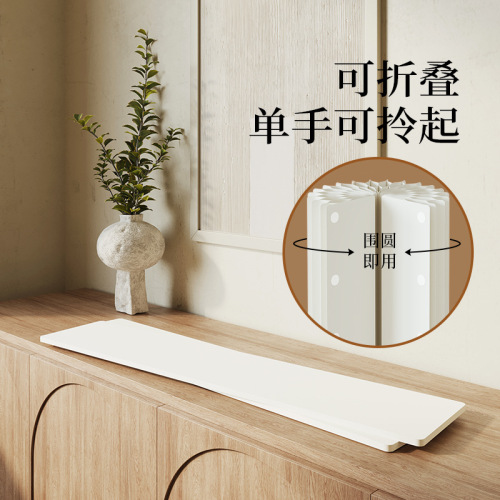 Cylinder display rack in the island display area of the eighteen paper, shopping mall window circular display rack, creative clothing store foldable