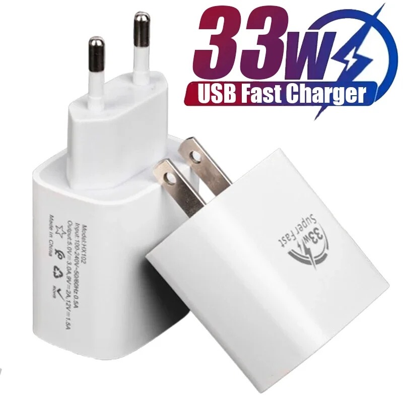 Mobile phone USB charger 5V3A fast charging head 5V1A for small home appliances mobile phone USB adapter wholesale