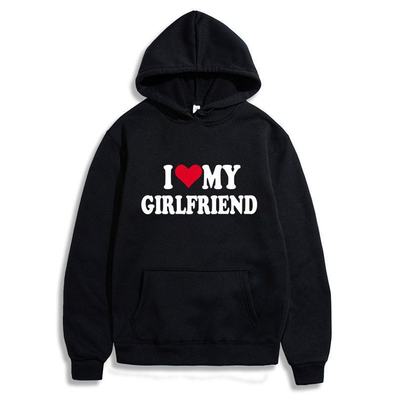 2023 I Love My Girlfriend Printed Hooded Sweatshirt Gothic Winter Pullover Long Sleeve Couple Sweatshirt 2023 I Love My Girlfriend Printed Hooded Sweatshirt Gothic Winter Pullover Long Sleeve Couple Sweatshirt
