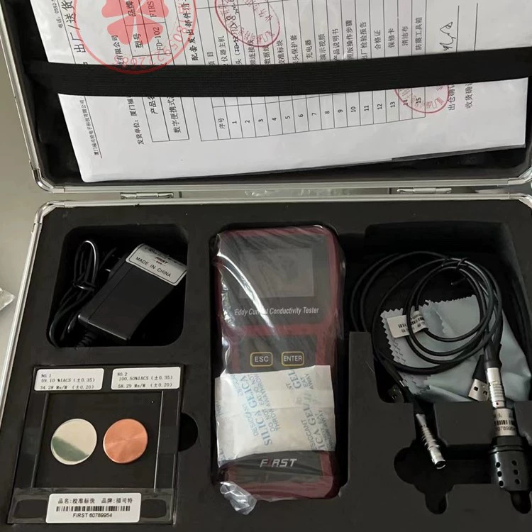 Портативный тестер вихретоковой проводимости FD101 Цифровой тестер проводимости Tianyan Медь Алюминий Металл Тестер проводимости
