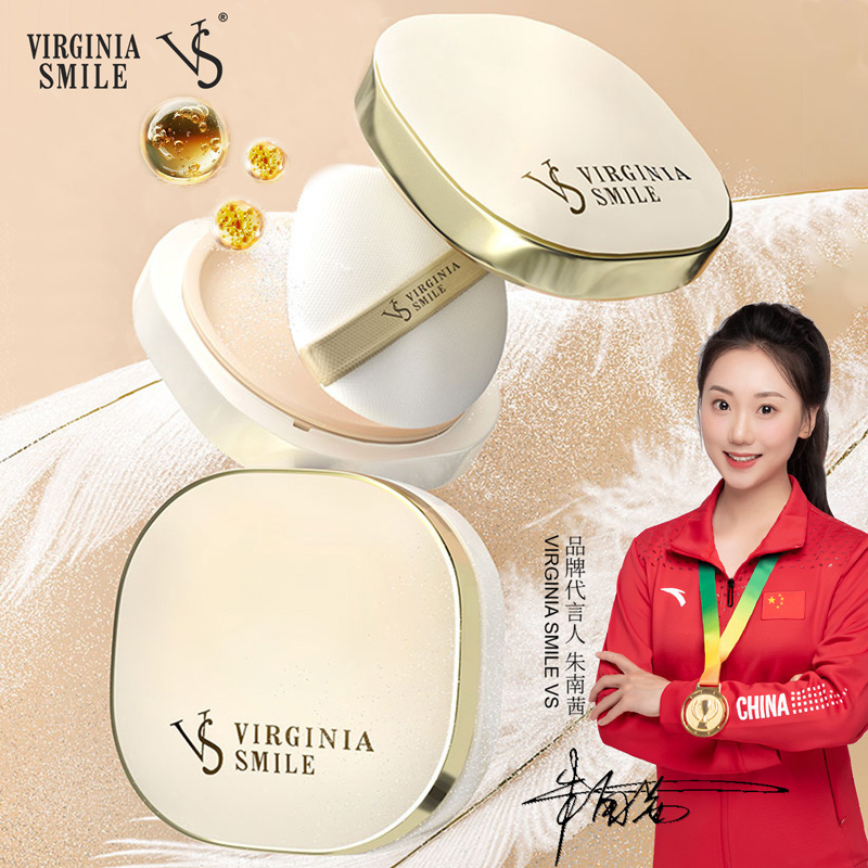 VIRGINIA SMILE VS バイフィズス酵母抗シワ引き締めエッセンス クッションクリーム 肌に栄養を与え、乾燥肌に潤いを与える BB クリーム|undefined