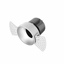 光柚灯具--王炸预埋飞机片可调无主批灰夹板洞射灯玫瑰香槟金防眩