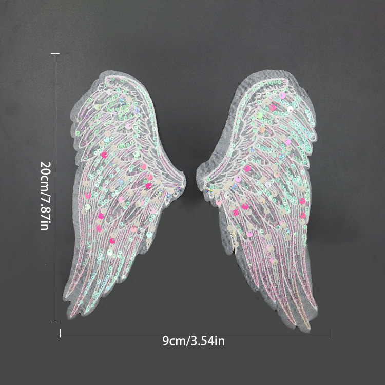 12 날개 핑크 및 흰색 999977