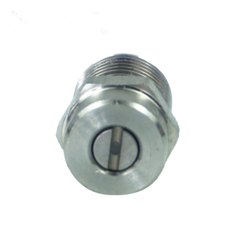 厂家直销高压清洗机1/4螺纹喷嘴 水枪不锈钢扇形喷嘴 0/15/25/40