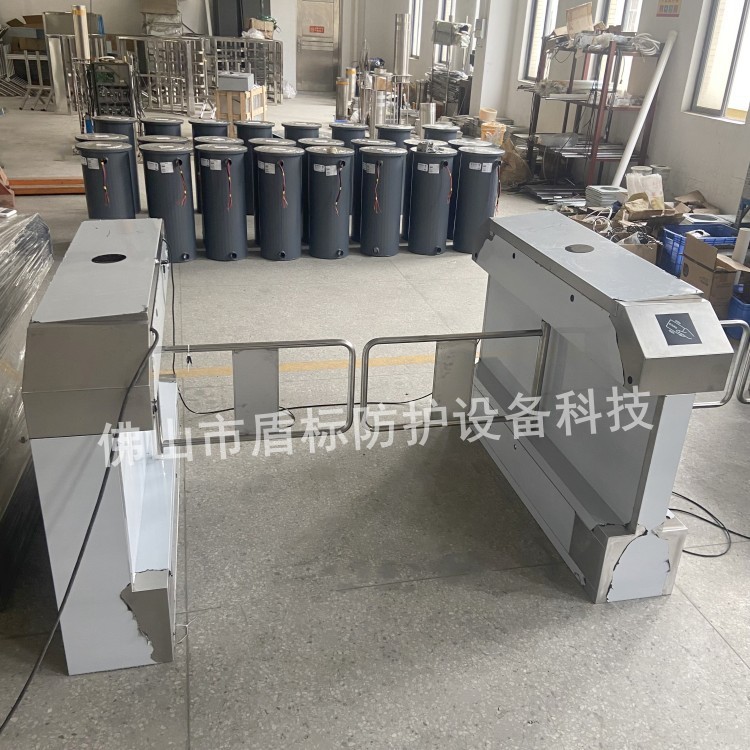 桥式智能通道摆闸小区入口单向自动感应刷卡摆闸机出入口通道门禁