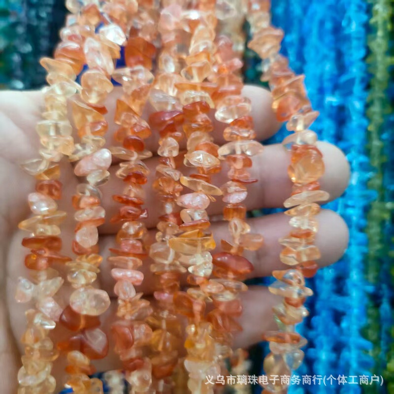 天然水晶瑪瑙砂利原石 diy ジュエリーアクセサリーブレスレットビーズクリスタル消磁石砂利卸売|undefined