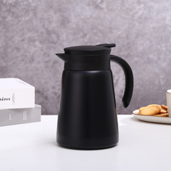 Factory direct supply of European style mini coffee pot, office and home insulated kettle, double-layer stainless steel insulated kettle
