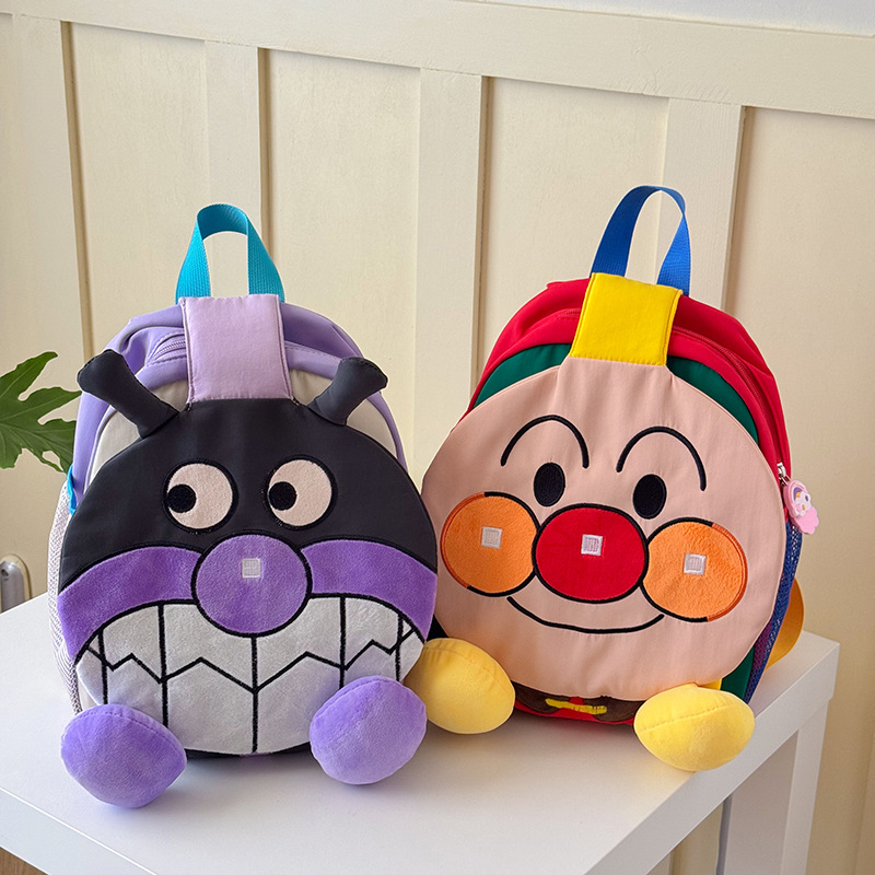 Cartoon Anime Boys and Girls Backpack Cute Clown Kindergarten Baby School Bag 2025 New Kidsren's Backpack Trend