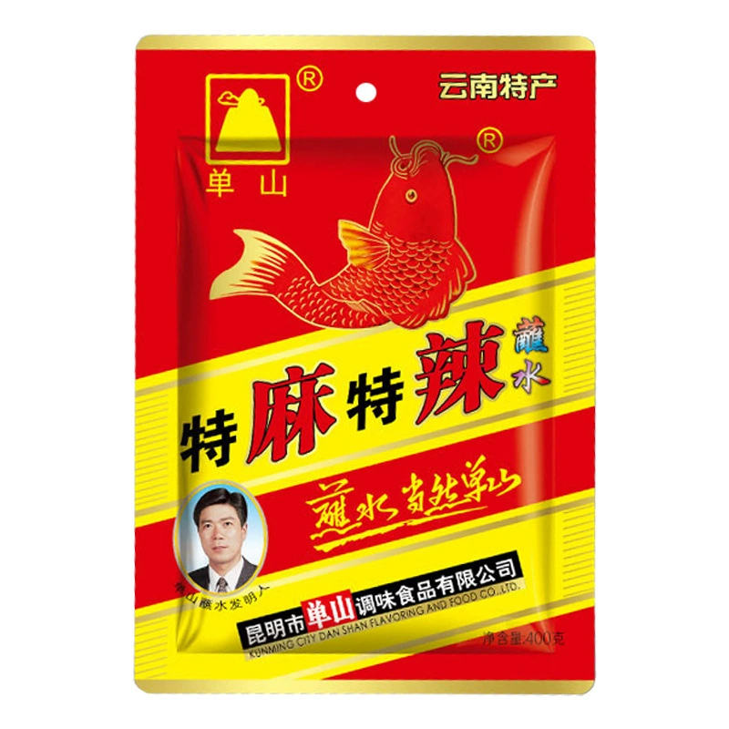 Одиночный острый соус чили с кунжутом, 400 г лапши чили, специальная приправа для барбекю Юньнань, горячий горшок, сухой соус чили.