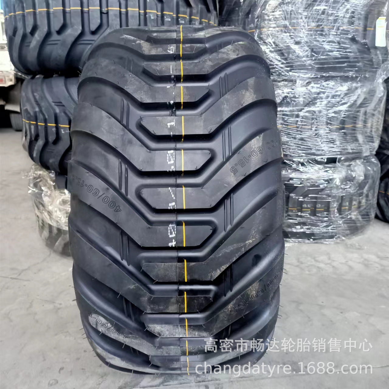 厂家 直供400/60-15.5联合收割机 改装加宽轮胎 农用轮胎