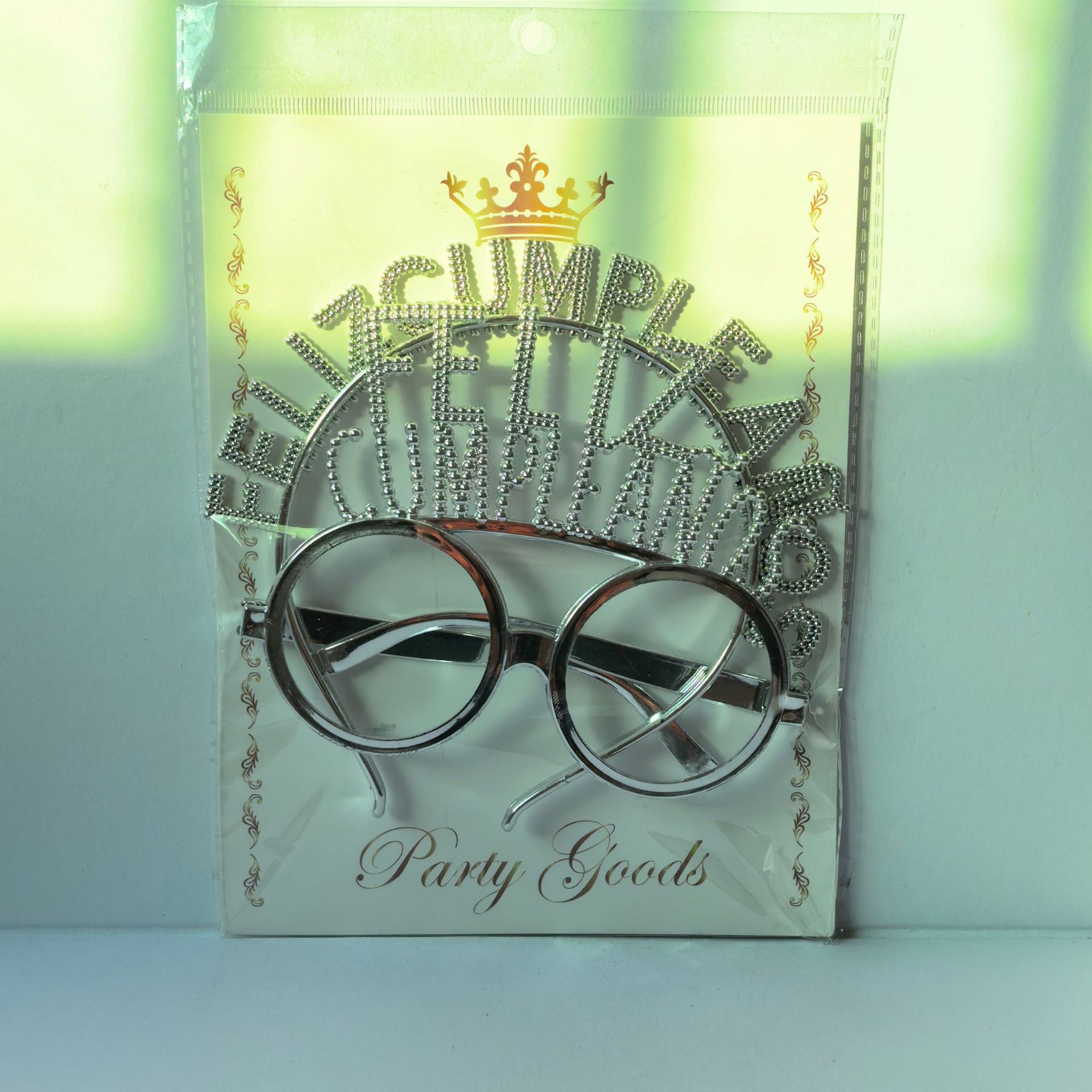Gafas de Fiesta de Cumpleaños Feliz Cumpleaños de Plástico Decorativo